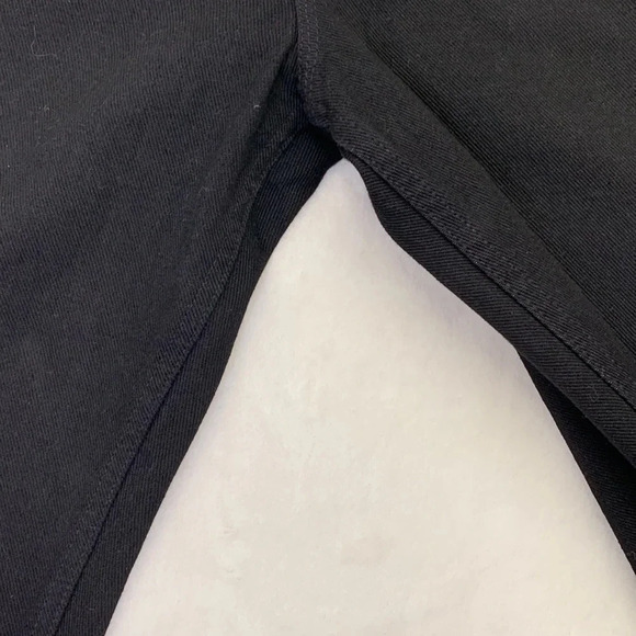 JORDACHE Vintage Y2K Black High Rise Tapered Leg Jeans No Stretch 13/14 Short - Picture 5 of 15